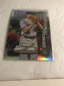2021 Bowman Positional Promise #POS-AL Asa Lacy Kansas City Royals - Picture 1 of 4