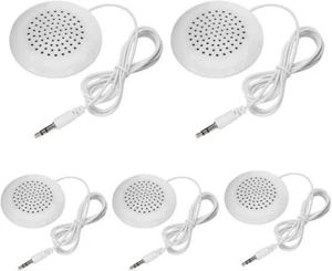 5Pcs DIY under Pillow Speaker for Sleep New 3.5Mm Mini Stereo Speaker - Picture 1 of 4