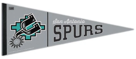 SAN ANTONIO SPURS Retro-1990s-Style Premium Felt NBA Hardwood Classic PENNANT Cover