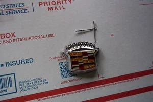 NEW 80-96 Cadillac Models CHROME Trunk Lock Swing Emblem - Picture 1 of 5