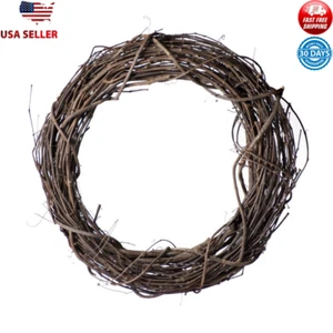 Grapevine Brown Wreath 12 in Home Decorative Indoor Outdoor Use Craft Project US - Picture 1 of 7