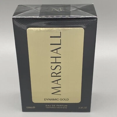 Fragancia Marshall Dynamic Gold Eau de Parfum 3,3 FL oz 100 ml sellada Foto 1 de 4