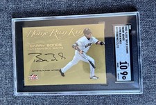 2002 Fleer Triple Crown Barry Bonds (Giants) Home Run Kings Auto /73 SGC 9 10
