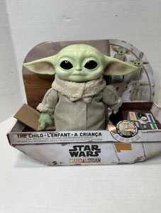 Baby Yoda Grogu Child Animatronic Plush Star Wars Mandalorian REMOTE CONTROL - Picture 1 of 4
