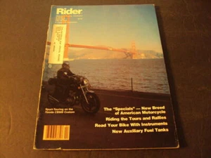 Rider Apr 1980 Riding to Tours and Rallies, Honda CB900 Custom ID:66711 - Picture 1 of 3