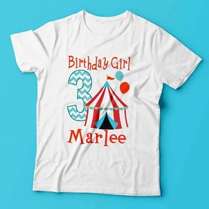 Circus Birthday Shirt / Circus Party Supplies / Circus Family Shirts / Circus - Picture 1 of 4