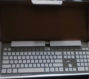 Silver keyboard from the world-famous company CHERRY KC 6000 SLIM US/EU - Picture 1 of 1