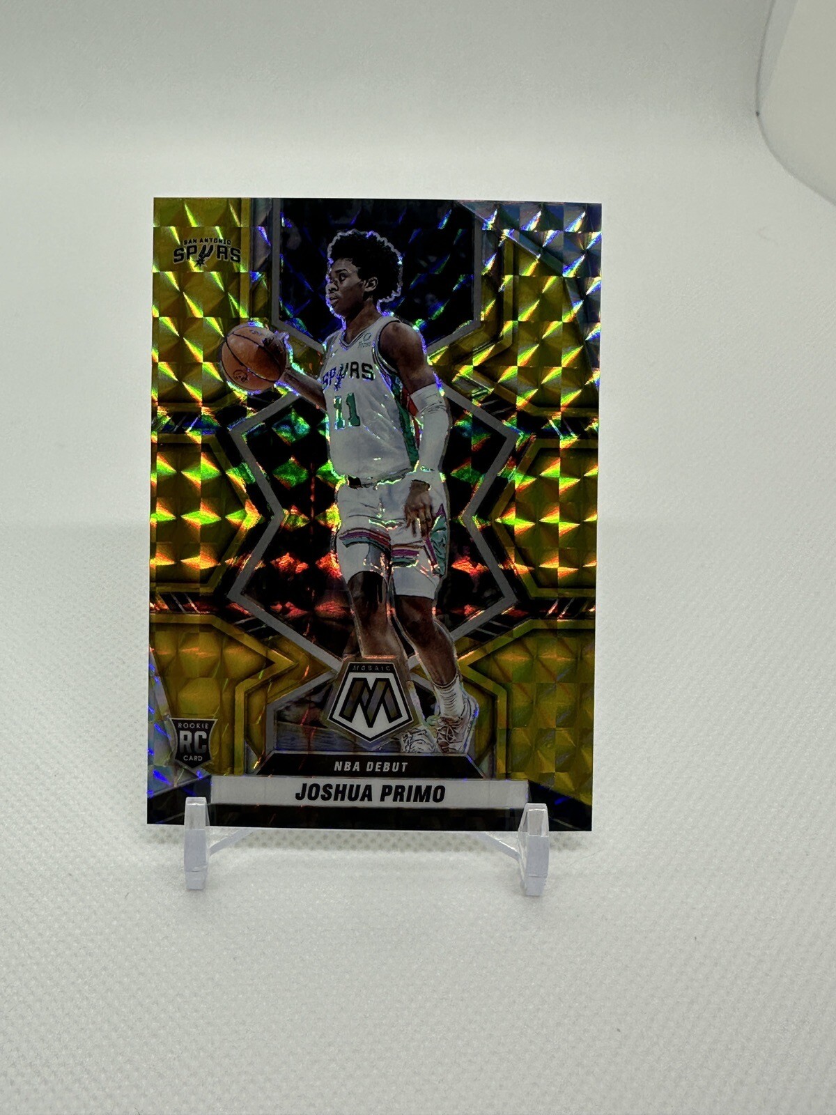 2021 Mosaic Joshua Primo Black/Gold Choice #275 Gem Mt 8/10 🔥