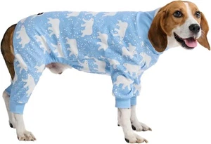 Spark Paws Hundeschlafanzug, ultraweich und 4-Wege-Stretch, Regenerationsanzug PJ - Bild 1 von 6