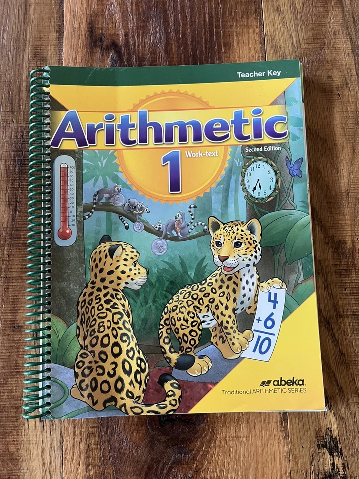 ABeka Arithmetic 1 Teacher Key second edition 1st Grade - Image 1 of 1