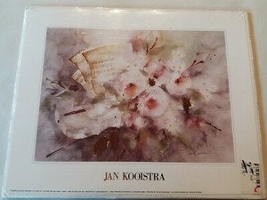 Kunstdruck Bild JAN KOOISTRA VERKERKE TWELVE DUETS MOZART GEIGE 24x30cm NEU