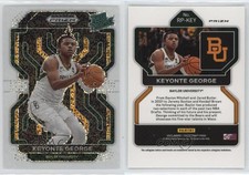 2022-23 Panini Prizm Draft Picks Rated Prospect White Sparkle Keyonte George