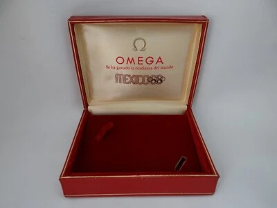 Caja Reloj Omega Vintage, Juegos Olímpicos 1968 Foto 1 de 4