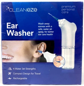 CleanEze ES101 Rechargeable Ear Washer - White - NEW - Picture 1 of 5