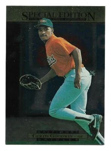 Curtis Goodwin 1995 cubierta superior edición especial dorado #51 Baltimore Orioles - Imagen 1 de 2