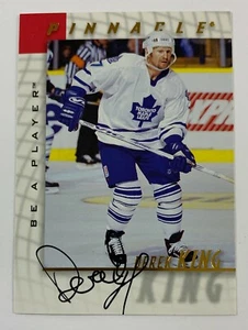 1998 Pinnacle Trading #40 Derek King Auto Card HRA1 - Picture 1 of 2