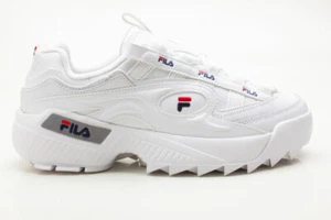 Fila D-Formation Damen Low-Top Schuhe Sneaker 1010856 weiß-blau-rot - Bild 1 von 6