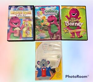 Barney DVD Lot  5 DVD Movie Pack, The Best Of Barney, Egg-cellent, Baby Einstein