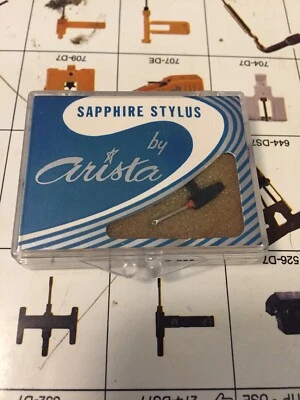 Sapphire NEEDLE/STYLUS for Astatic 445, 447 Vintage NOS AS-19 - Image 1 of 3