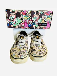 Nintendo Vans Schuhe Princess Peach Authentic Girl Größe 2,0 DIRTY NEEDS CLEANING - Bild 1 von 14