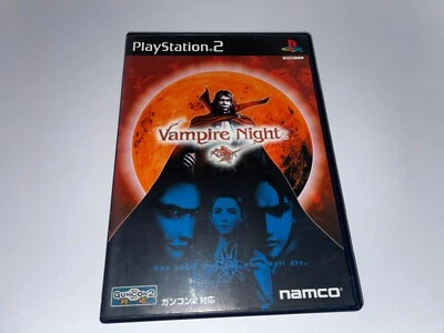 PS2 Vampire Night - Japanese Version - Horror Gun Action by Namco - USED Game - Image 1 of 4