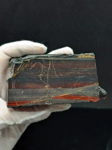 Unique polished jaspilite-hematite. Stones from Ukraine. 797g - Picture 1 of 8