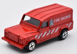 Vintage Corgi Land Rover Fire Salvage red. Model Car DieCast GT Britain. 1/64 - Picture 1 of 3