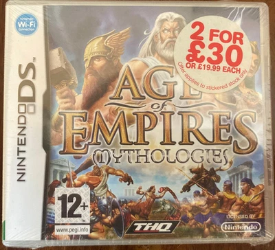 Age of Empires Mythologies - Nintendo DS - 2009 - BRAND NEW UNOPENED - Image 1 of 4