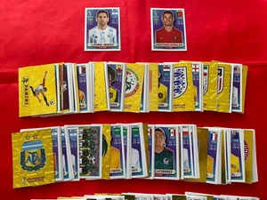 SET COMPLETO FIGURINE STICKERS CALCIATORI PANINI QATAR 2022 USA WHITE - Foto 1 di 1