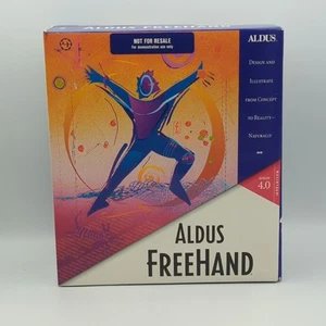 Aldus FreeHand Version 4.0 Apple Macintosh 3.5" 1.4M Discs 1993 - Picture 1 of 13