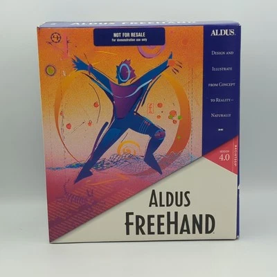 Aldus FreeHand Version 4.0 Apple Macintosh 3.5" 1.4M Discs 1993 - Image 1 of 4