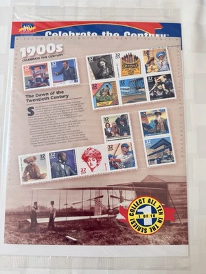 1998 USA #3182 32c Celebrate the Century 1900s - Sheet of 15 (PO Sealed) Mint - Image 1 of 2