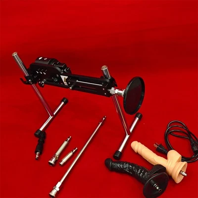 Máquina automática de sexo amor máquina de mierda empuje 2* consolador masturbador de succión Foto 1 de 4