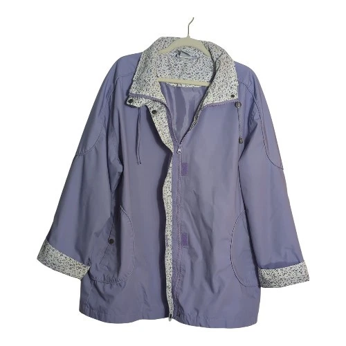 Ветровка фиолетовая Blair XL с капюшоном для безбилетников - Изображение 1 из 4