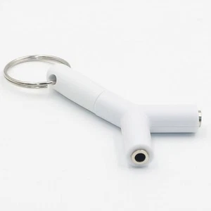 Adaptateur double casque ordinateur répartiteur audio mâle vers femelle - Photo 1/24