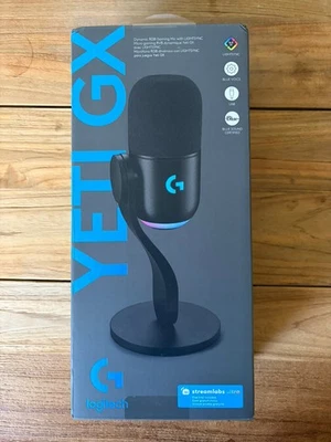 Logitech - Yeti GX kabelgebundenes dynamisches Gaming-Mikrofon mit Superniere und LIGHTSYNC - Bild 1 von 4