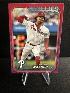 2024 Topps Series 2 Taijuan Walker Team Color Border Variation SSP #643 Phillies - Picture 1 of 3