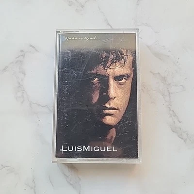 LUIS MIGUEL NADA ES IGUAL CASSETTE TAPE 1996 Excellent Condition Spanish Latin - Image 1 of 4