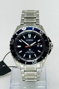 Reloj Citizen Hombre Eco-Drive Promaster Diver Azul Acero 20ATM 45mm BN0191-55L - Imagen 1 de 10