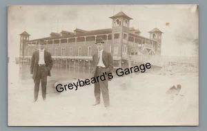 RPPC Pavilian Gordon Park CLEVELAND OH Ohio Vintage Real Photo Postcard - Bild 1 von 2