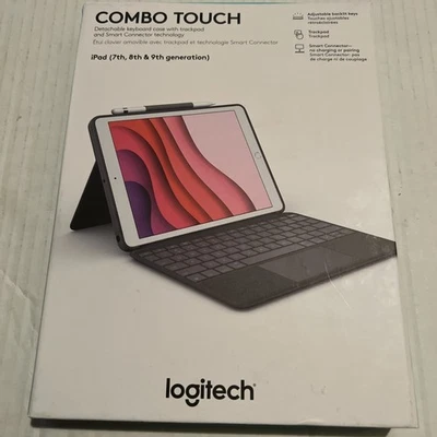 NEW Logitech Combo Touch for iPad (7, 8, 9 generation) - Image 1 of 4