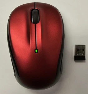 Mouse inalámbrico Logitech M325 rojo - Imagen 1 de 2
