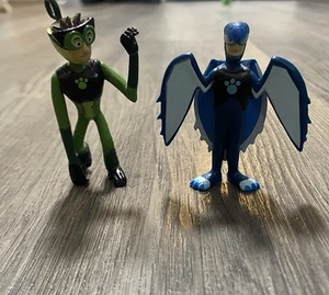 Wild Kratts Creature Power Martin Turtle Chris Lion Figures 2014 Wicked Cool Toy - Picture 1 of 4