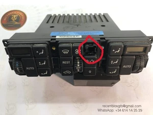 Mando de aire acondicionado Mercedes W140 A1408301985 9140010190 - Picture 1 of 5