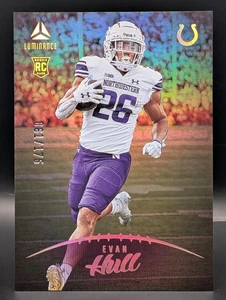 2023 Panini Luminance #172 Evan Hull Rookie Purple /175 - Indianapolis Colts - Picture 1 of 2