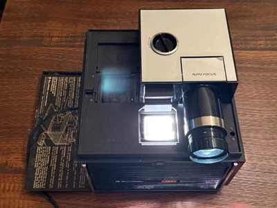 VTG Bell & Howell 35mm Slide Cube Projector Model 991 Tested Works Original Box - Image 1 of 4