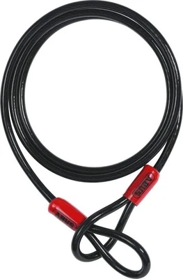 Cable de bucle Abus 37107 Cobra 140 cm longitud 10 mm diámetro negro Foto 1 de 2