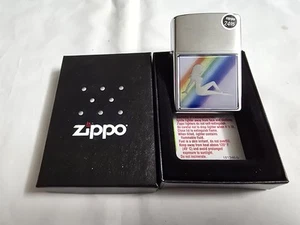 Zippo 2008 SV Mudflap Brushed Chrome Lighter. NEW SEALED UNUSED. RARE - Picture 1 of 9