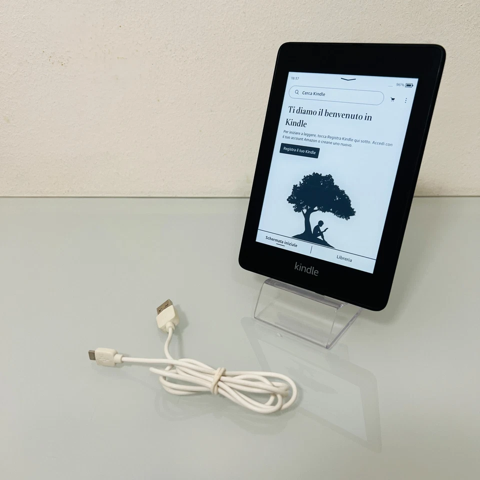 Kindle Paperwhite 10ª generazione 8GB Wi-Fi Nero FUNZIONANTE OTTIME CONDIZIONI - Immagine 1 di 4