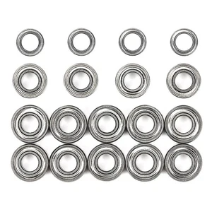 Tamiya 1/10 Buggy DT-04 Full Ball Bearing Set Silver # 22092 - Picture 1 of 2